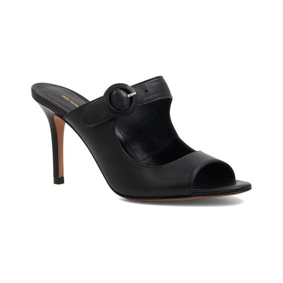 Bruno Magli Carina Leather Mule Black